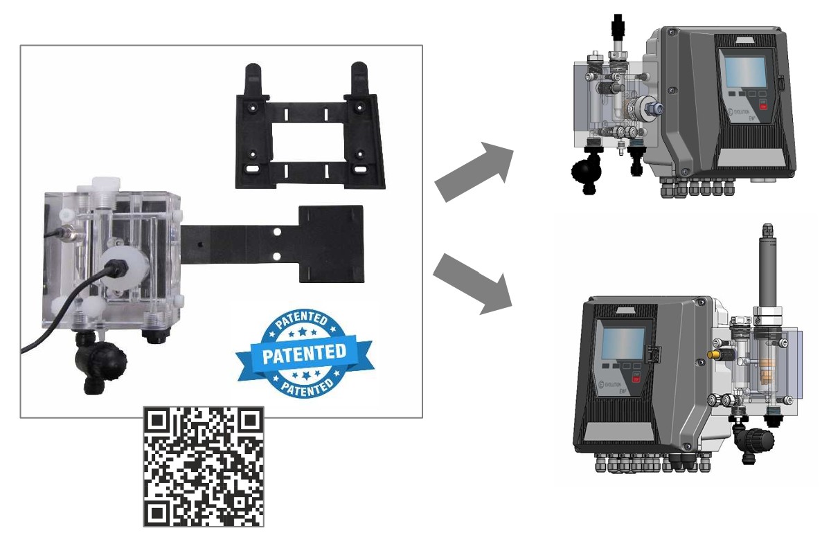 Controlador STEIEL Evolution EW con Sonda CAC – Sistema EasyFix para Cloro / ClO₂ - Imagen 2