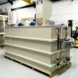 Sistema de Preparación de Polímero en Polvo